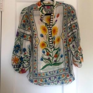 DIane Von Furstenberg Syrah Blouse